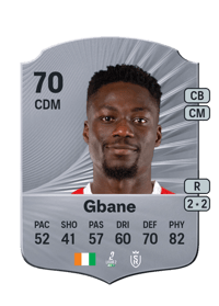 Mory Gbane Rare 70 OVR
