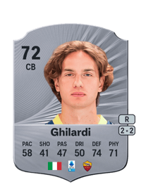 Daniele Ghilardi Rare 72 OVR