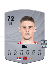 Andrej Ilić Common 72 OVR