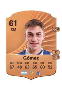 Matías Gómez Rare 61 OVR