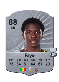 Abdoulaye Faye Rare 68 OVR
