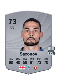 Saba Sazonov Common 73 OVR
