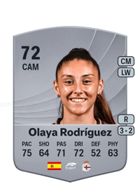 Olaya Rodríguez Common 72 OVR