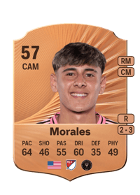 Santiago Morales Rare 57 OVR
