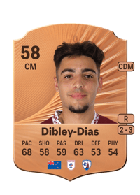Matt Dibley-Dias Rare 58 OVR