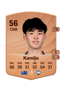 Wataru Kamijo Common 56 OVR