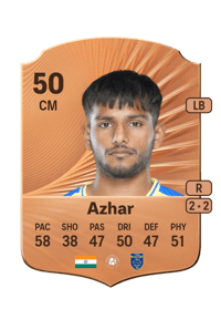 Mohammed Azhar Rare 50 OVR
