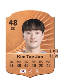Kim Tae Jun Rare 48 OVR