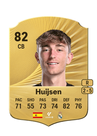Dean Huijsen Rare 82 OVR