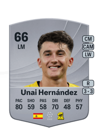 Unai Hernández Common 66 OVR