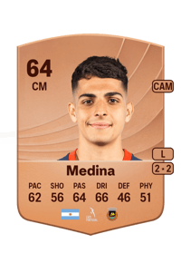 Tobías Medina Common 64 OVR