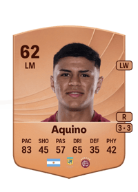 Dylan Aquino Common 62 OVR
