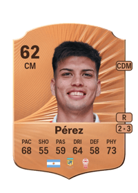 Leonel Pérez Rare 62 OVR