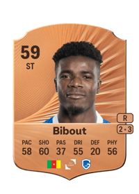Aaron Bibout Rare 59 OVR