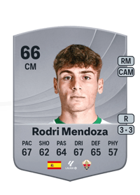 Rodri Mendoza Common 66 OVR