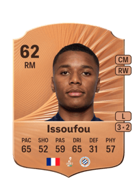 Yanis Issoufou Rare 62 OVR