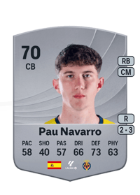 Pau Navarro Common 70 OVR