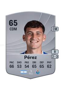 Tomás Pérez Common 65 OVR