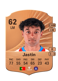 Jastin Rare 62 OVR