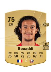 Ayyoub Bouaddi Common 75 OVR