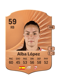 Alba López Rare 59 OVR
