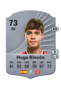 Hugo Rincón Rare 73 OVR