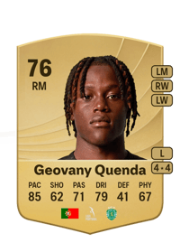 Geovany Quenda Common 76 OVR