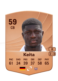 Zoumana Keita Common 59 OVR