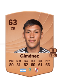 Ulises Giménez Common 63 OVR