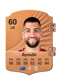 Austin Ayoubi Rare 60 OVR