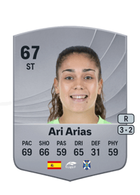 Ari Arias Common 67 OVR