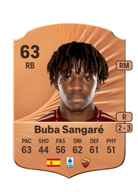Buba Sangaré Rare 63 OVR