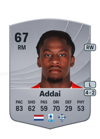 Jayden Addai Common 67 OVR
