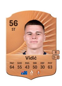 Justin Vidić Rare 56 OVR