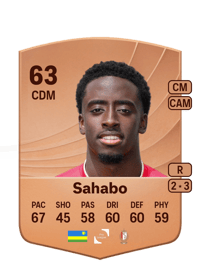 Hakim Sahabo Common 63 OVR