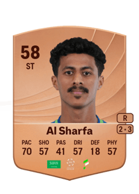 Saad Al Sharfa Common 58 OVR