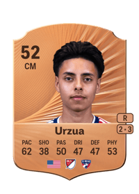 Alejandro Urzua Rare 52 OVR