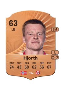 Jonas Lange Hjorth Rare 63 OVR