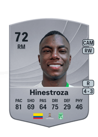 Marino Hinestroza Common 72 OVR
