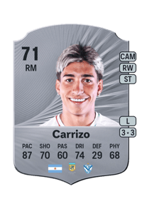 Maher Carrizo Rare 71 OVR