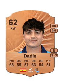 Dadie Rare 62 OVR