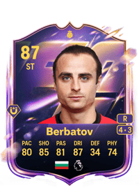 Dimitar Berbatov UT Heroes 87 OVR