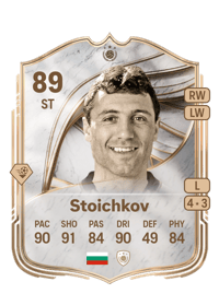 Hristo Stoichkov Icon 89 OVR