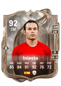 Iniesta UT Prime Heroes 92 OVR