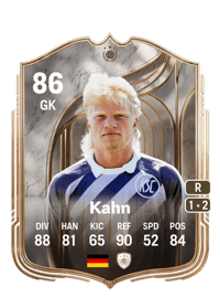 Oliver Kahn UT Origin Heroes 86 OVR