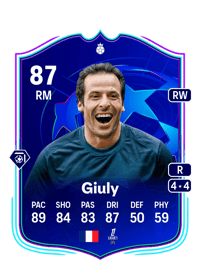 Ludovic Giuly UCL Primetime Hero 87 OVR