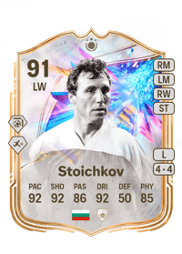 Hristo Stoichkov ICON Swaps 91 OVR