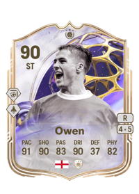 Michael Owen Future Stars Icon 90 OVR