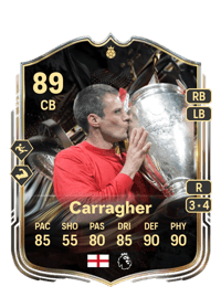 Jamie Carragher Trophy Titans Hero 89 OVR