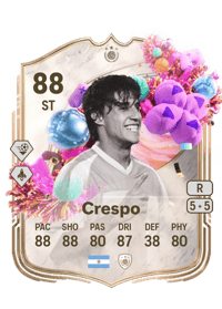 Hernán Crespo FUT Birthday Icon 88 OVR